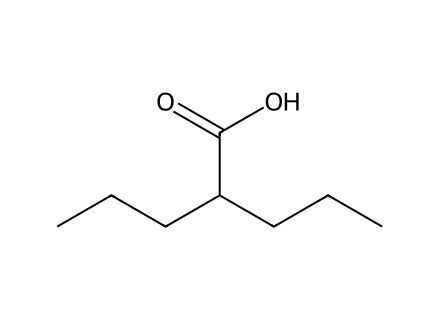 Valproic Acid molecular structure