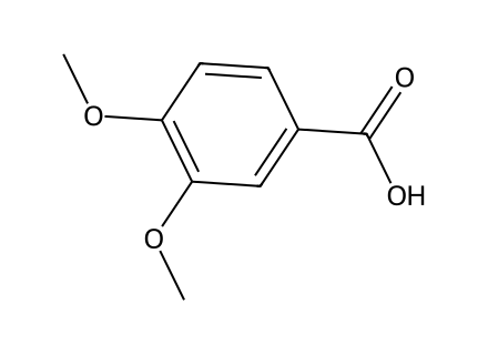 Veratric Acid molecular structure