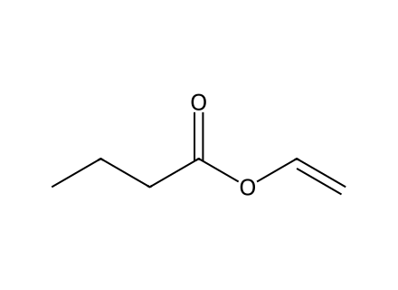 Vinyl Butyrate molecular structure