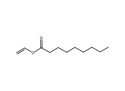 vinyl-pelargonate molecular structure